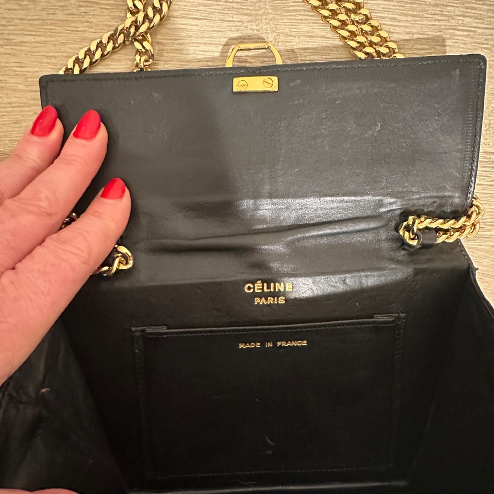 Celine satin clutch - Picture 3 of 3
